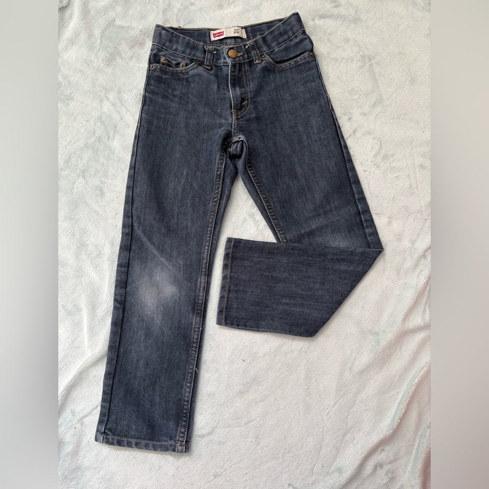 Levi's Blue Classic Straight-Leg Jeans